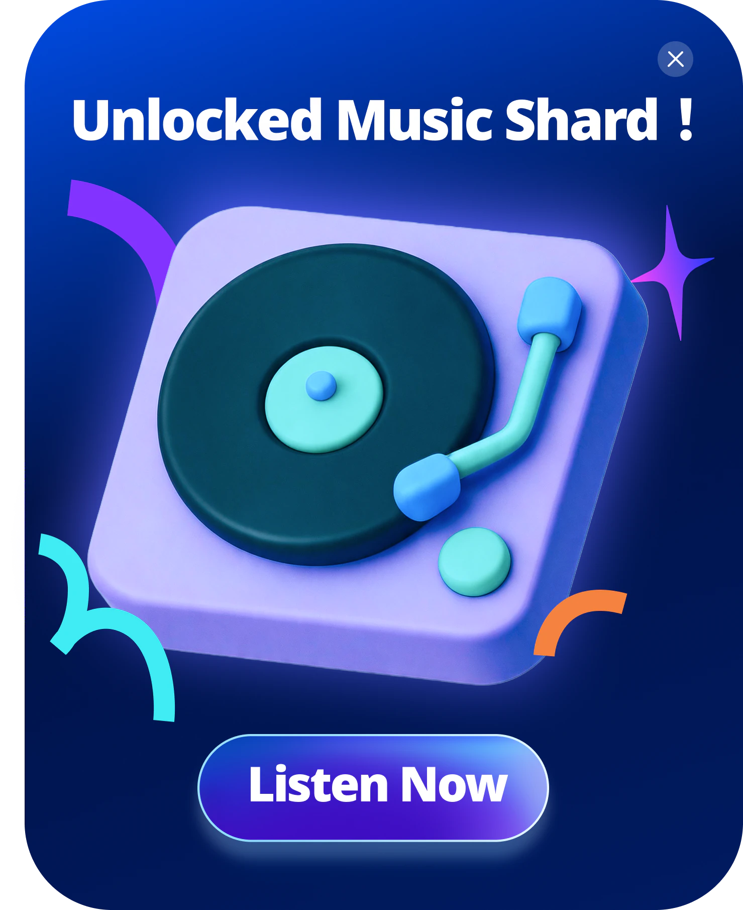 Unlocked Music Shard!
